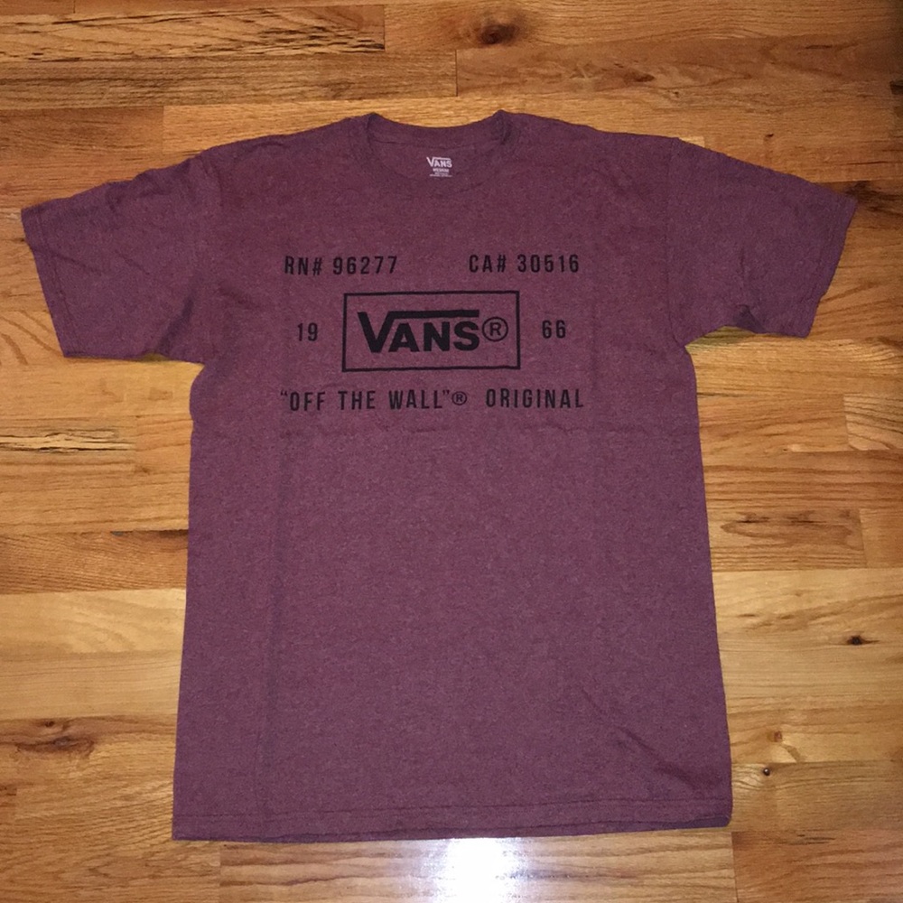 VANS MENS SIZE MEDIUM T SHIRT EXCELLENT CONDITION